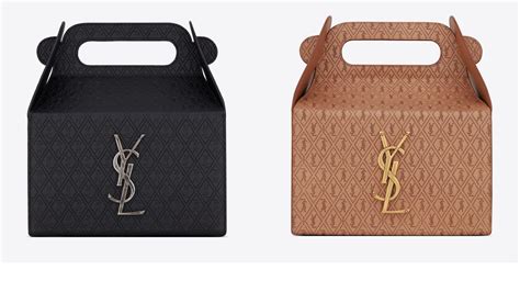 ysl takeaway bag|YSL takeout bag.